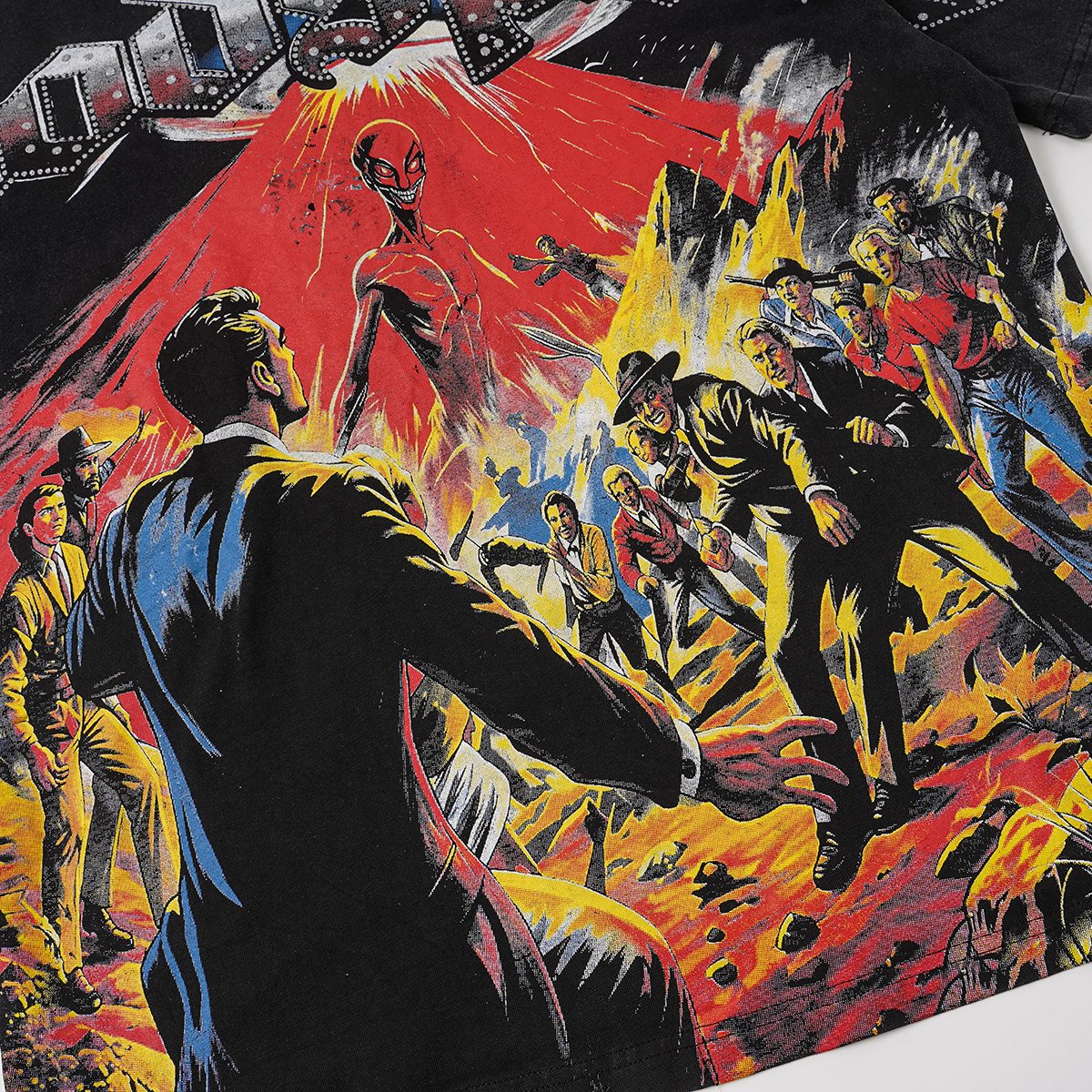 Godspeed Washed Rock Graphic T-Shirt ¡ª detail
