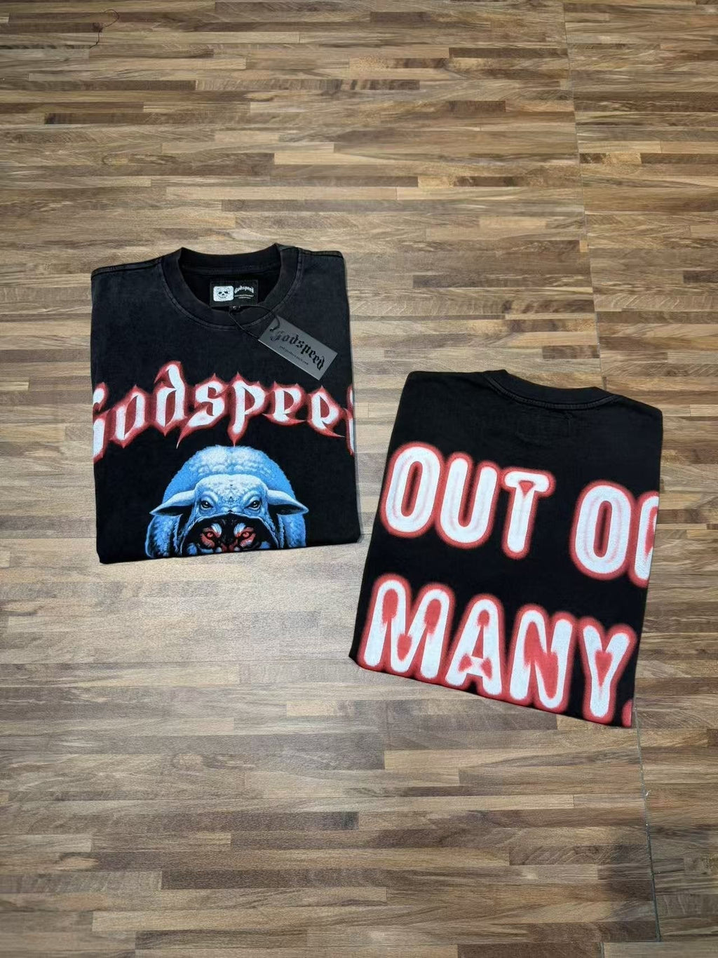 Godspeed Out of Many One Graphic T-Shirt ¡ª context