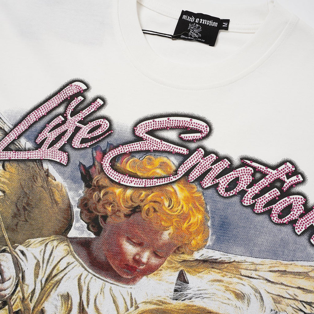 MIXED EMOTION Angel Horse Graphic T-Shirt ¡ª detail