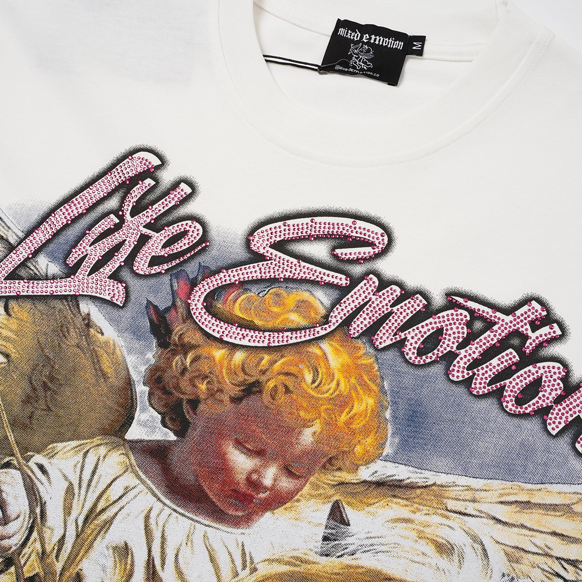 MIXED EMOTION Angel Horse Graphic T-Shirt ¡ª detail