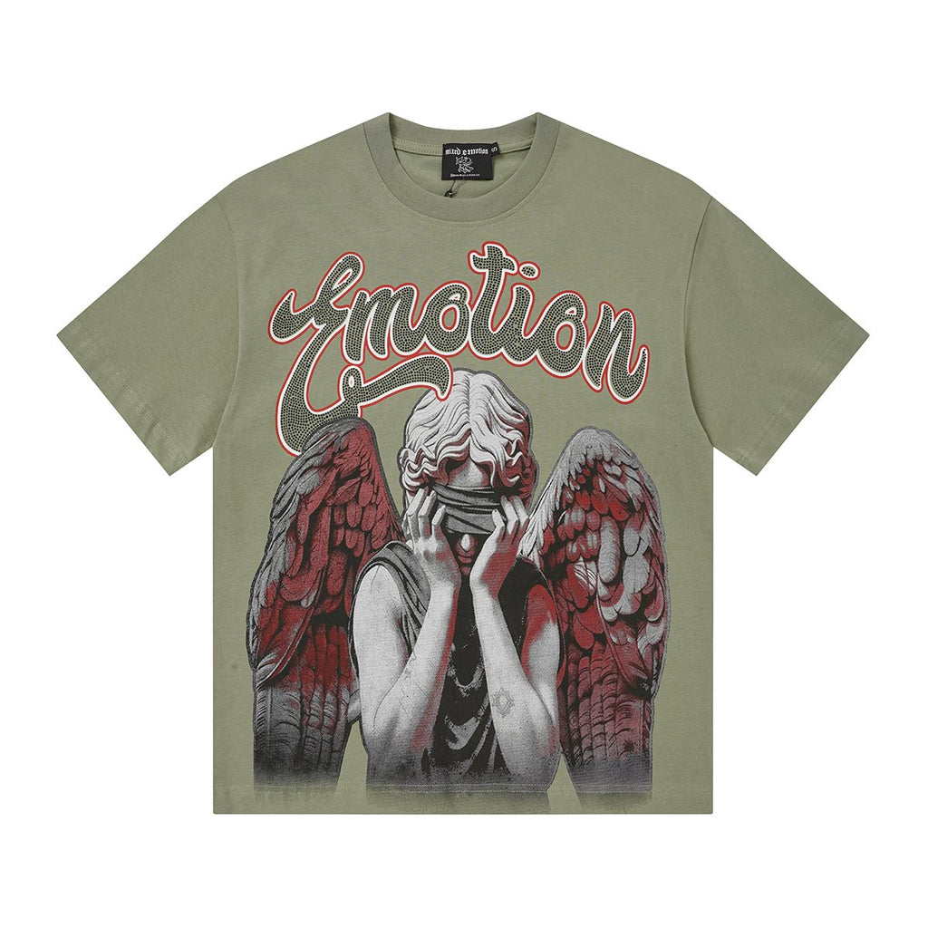 MIXED EMOTION Angel Graphic T-Shirt ¡ª hero