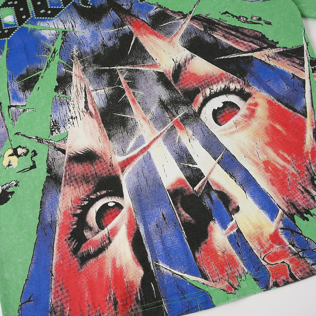 Godspeed Abstract Face Graphic T-Shirt ¡ª detail