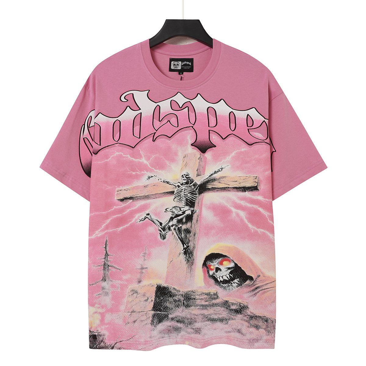 Godspeed Pink Graphic Short-Sleeve T-Shirt ¡ª front