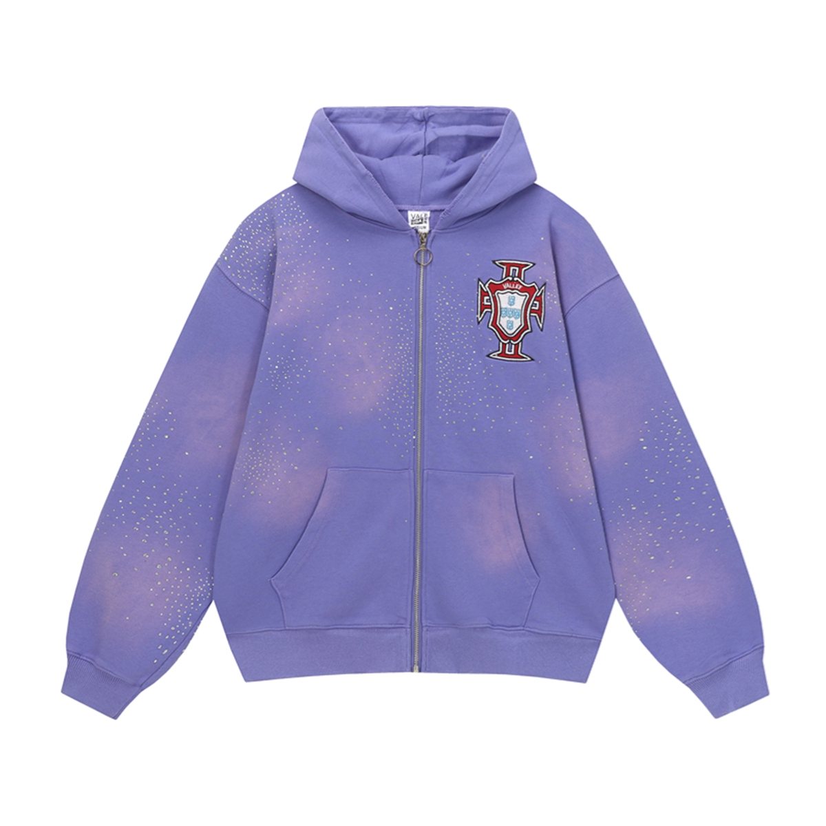 VALLEY Dreams Rhinestone Zip Hoodie ¡ª hero