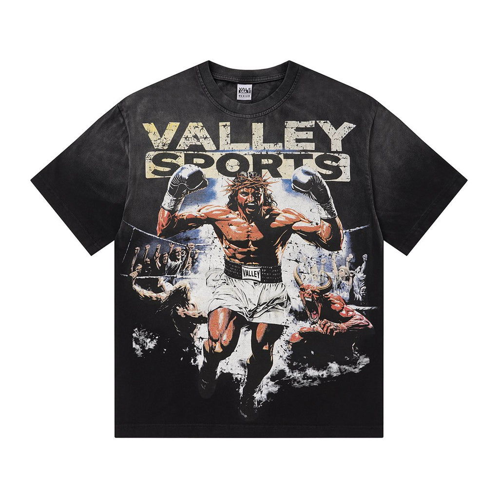 VALLEY Boxing Before Death Graphic T-Shirt ¡ª hero