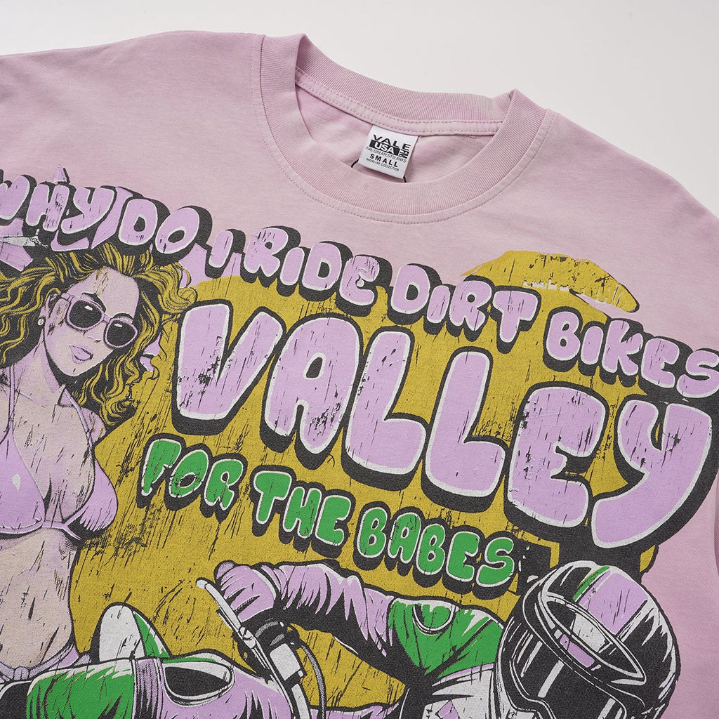 VALLEY Dirt Bike Racing Graphic T-Shirt ¡ª detail