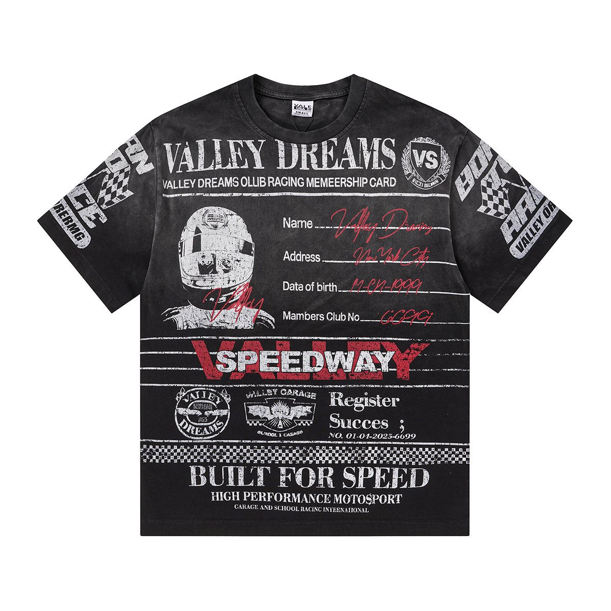 VALLEY Speedway Racing Graphic T-Shirt ¡ª hero