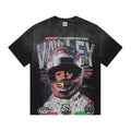VALLEY Speedway 888 Racing Helmet Graphic T-Shirt ¡ª front