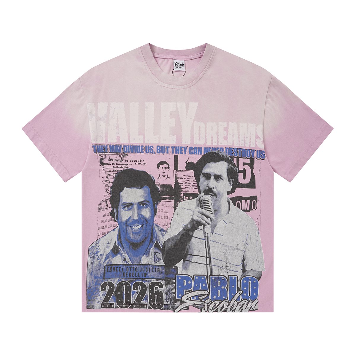 VALLEY Portrait Graphic Short-Sleeve T-Shirt ¡ª front