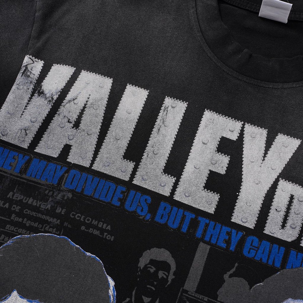 VALLEY Portrait Graphic Short-Sleeve T-Shirt ¡ª detail