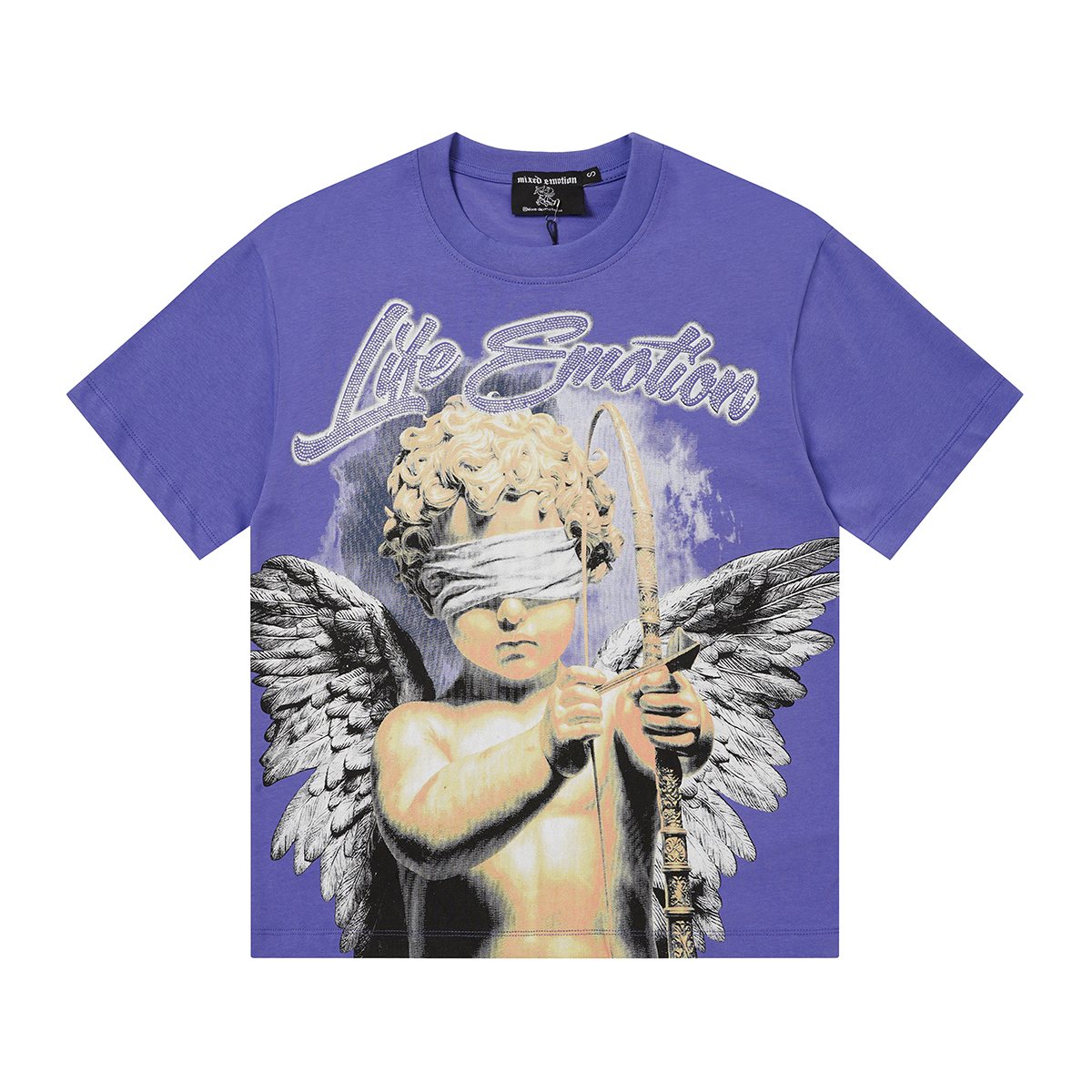 MIXED EMOTION Angel Graphic Short-Sleeve T-Shirt ¡ª front