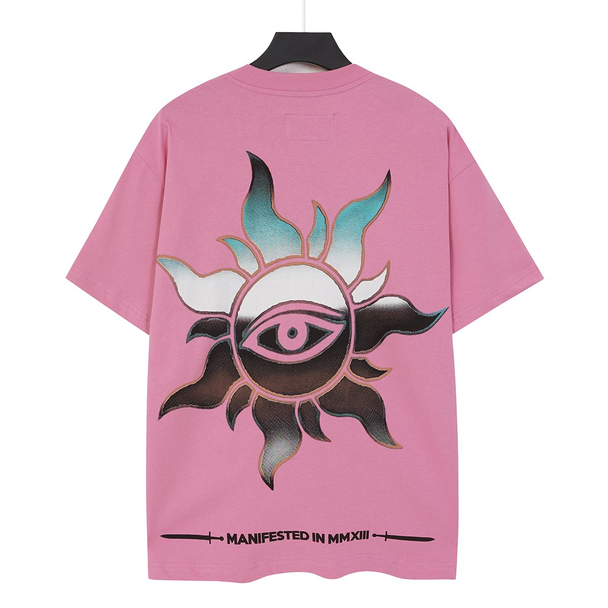 Godspeed Statue & Eye Graphic Short-Sleeve T-Shirt ¡ª back