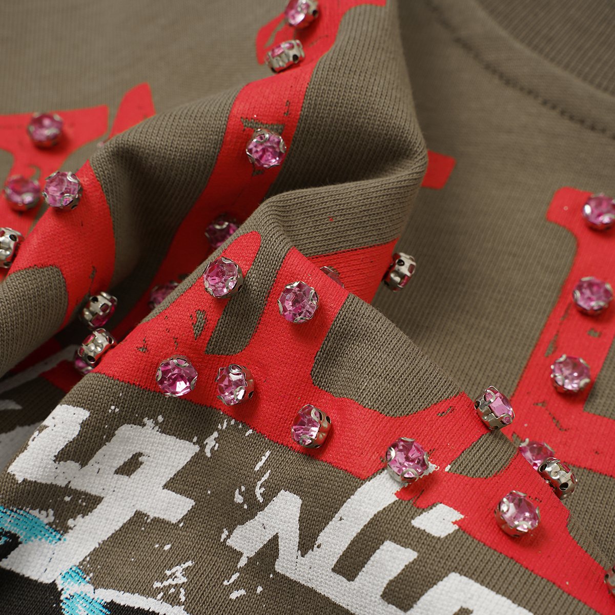 VALLEY Dreams Tour Rhinestone Graphic T-Shirt ¡ª detail