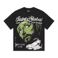 SAINT Black Graphic Short-Sleeve T-Shirt ¡ª hero