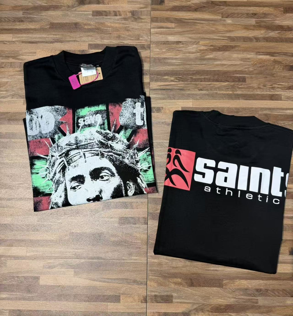 SAINT Jesus Graphic Short-Sleeve T-Shirt ¡ª context