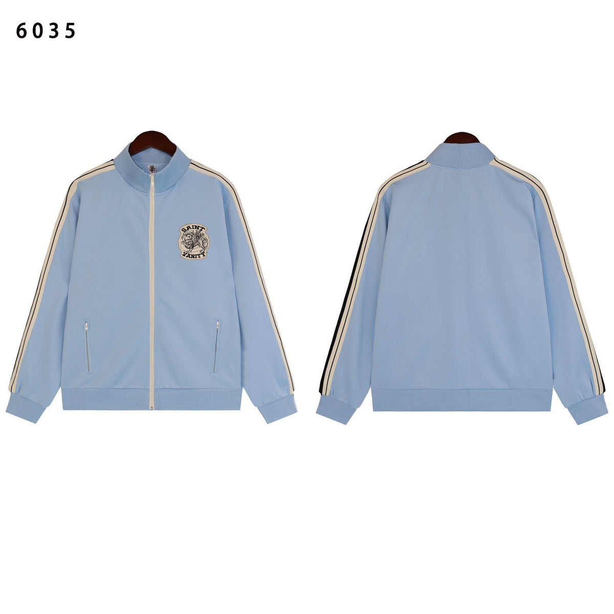 SAINT Side-Stripe Tracksuit Matching Set ¡ª front