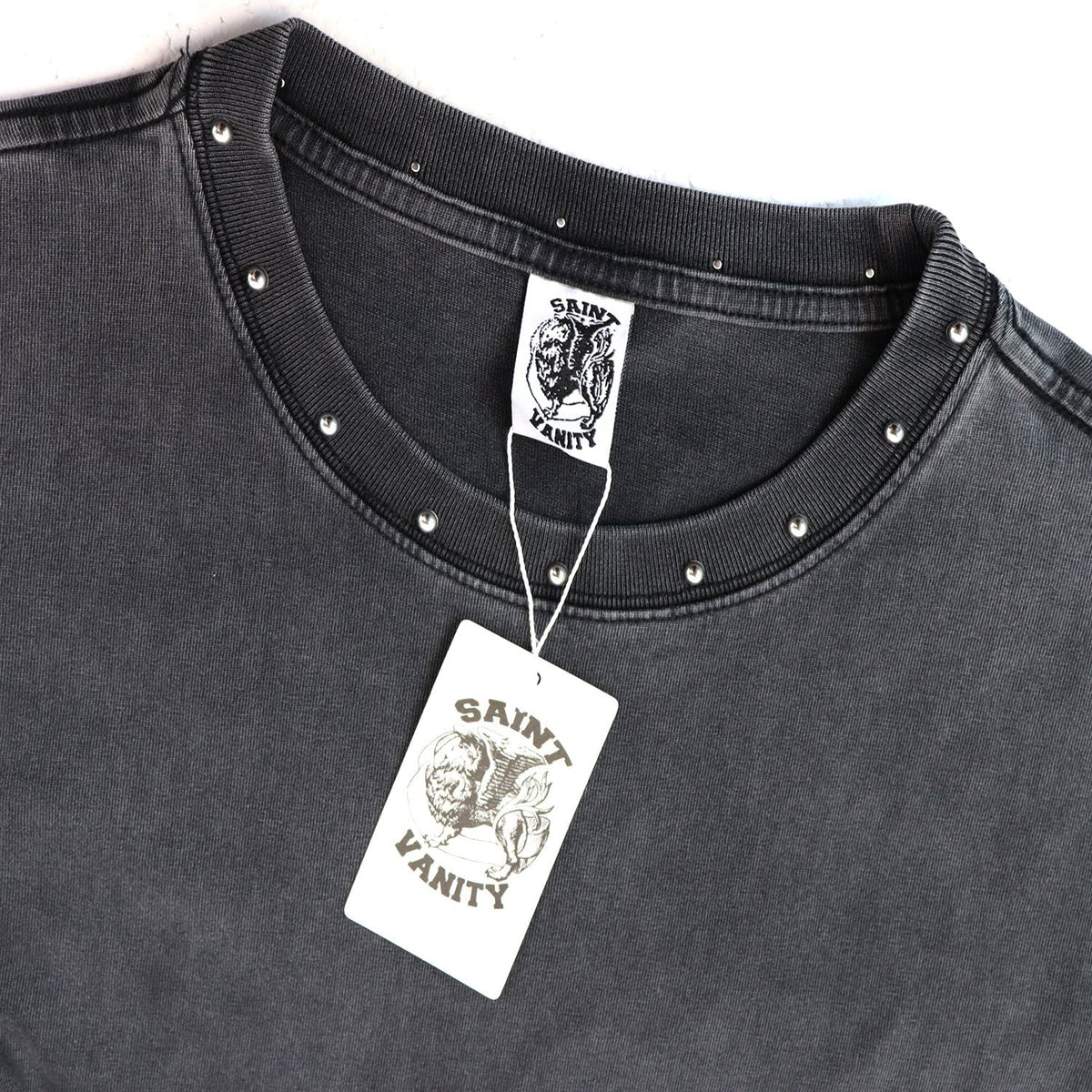 SAINT Vanity Washed Graphic Short-Sleeve Set ¡ª hang_tag
