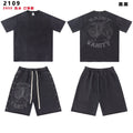SAINT Vanity Washed Graphic Short-Sleeve Set ¡ª front