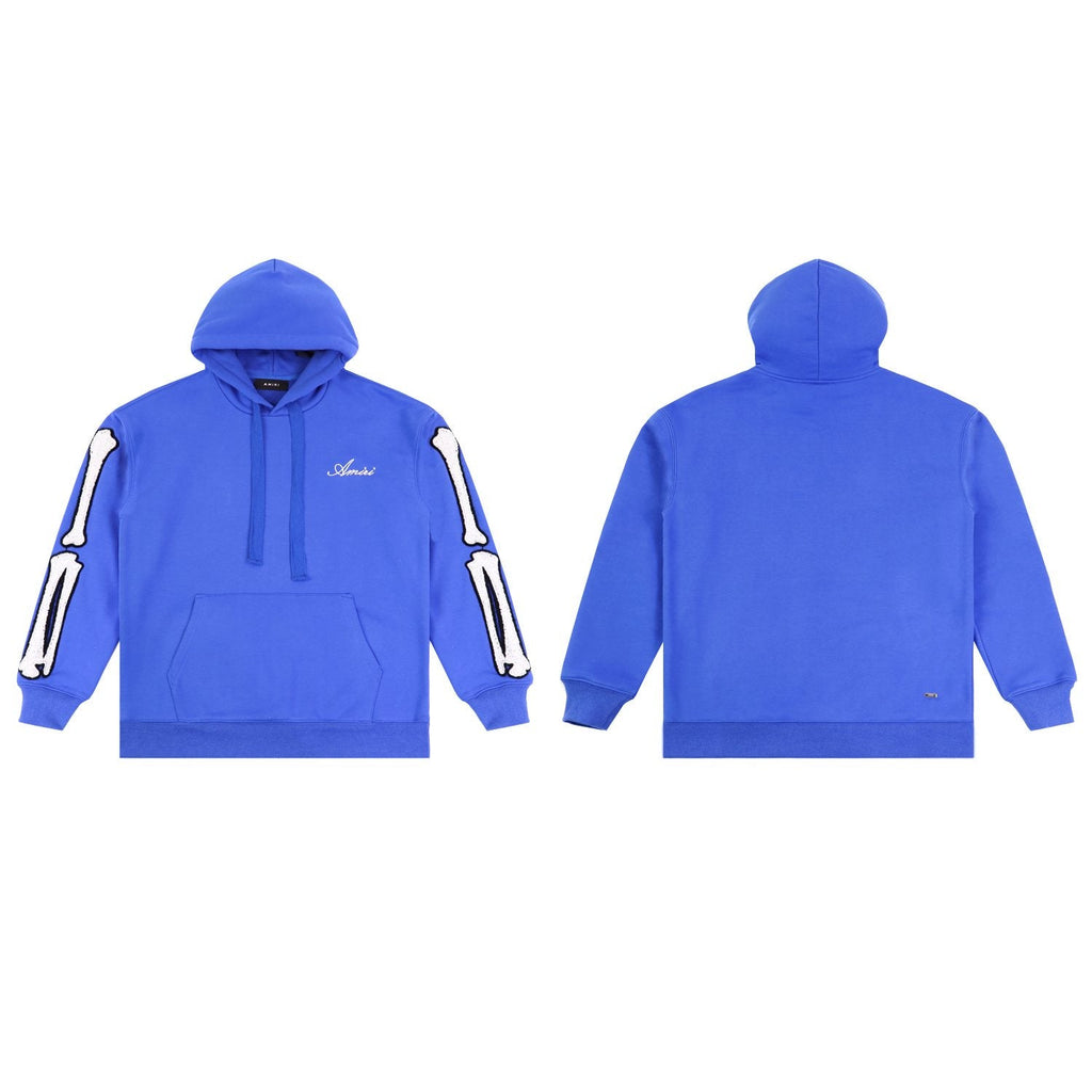AMIRI Collegiate Bone Sleeve Graphic Hoodie ¡ª hero