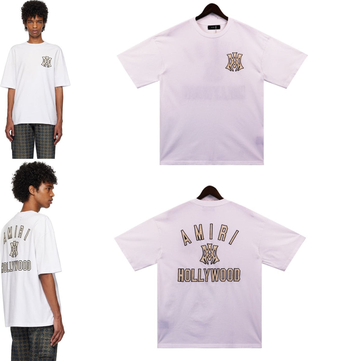 AMIRI Hollywood Graphic Short-Sleeve T-Shirt ¡ª context