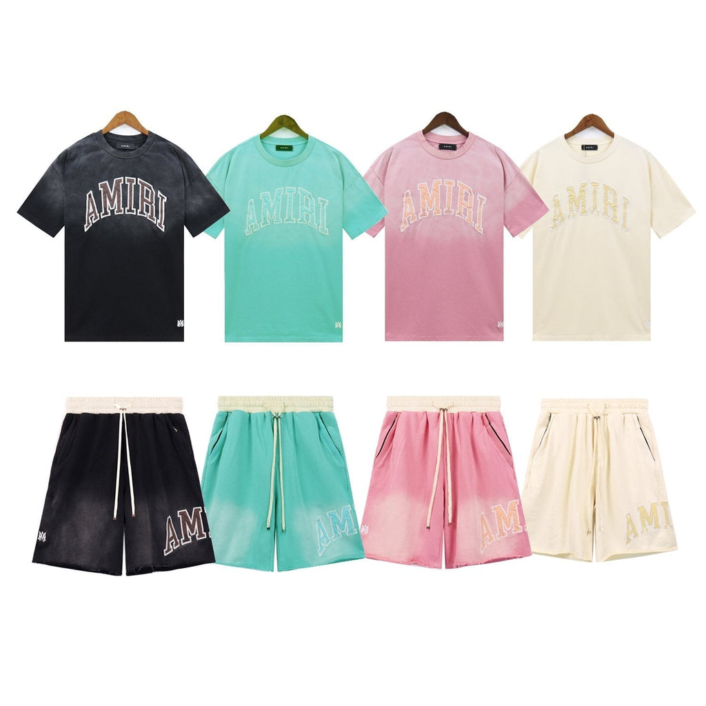 AMIRI Vintage Collegiate Short-Sleeve Set ¡ª comparison