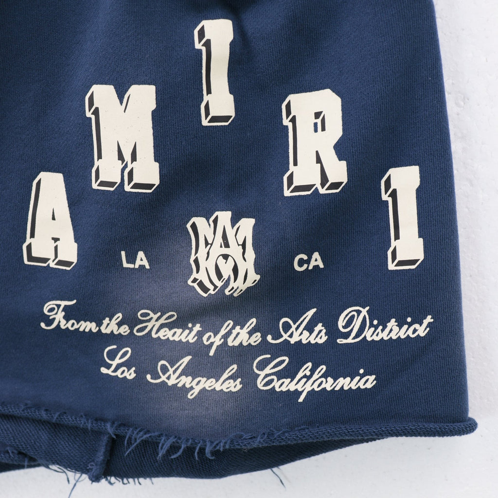 AMIRI Washed Graphic T-Shirt & Shorts Set ¡ª detail