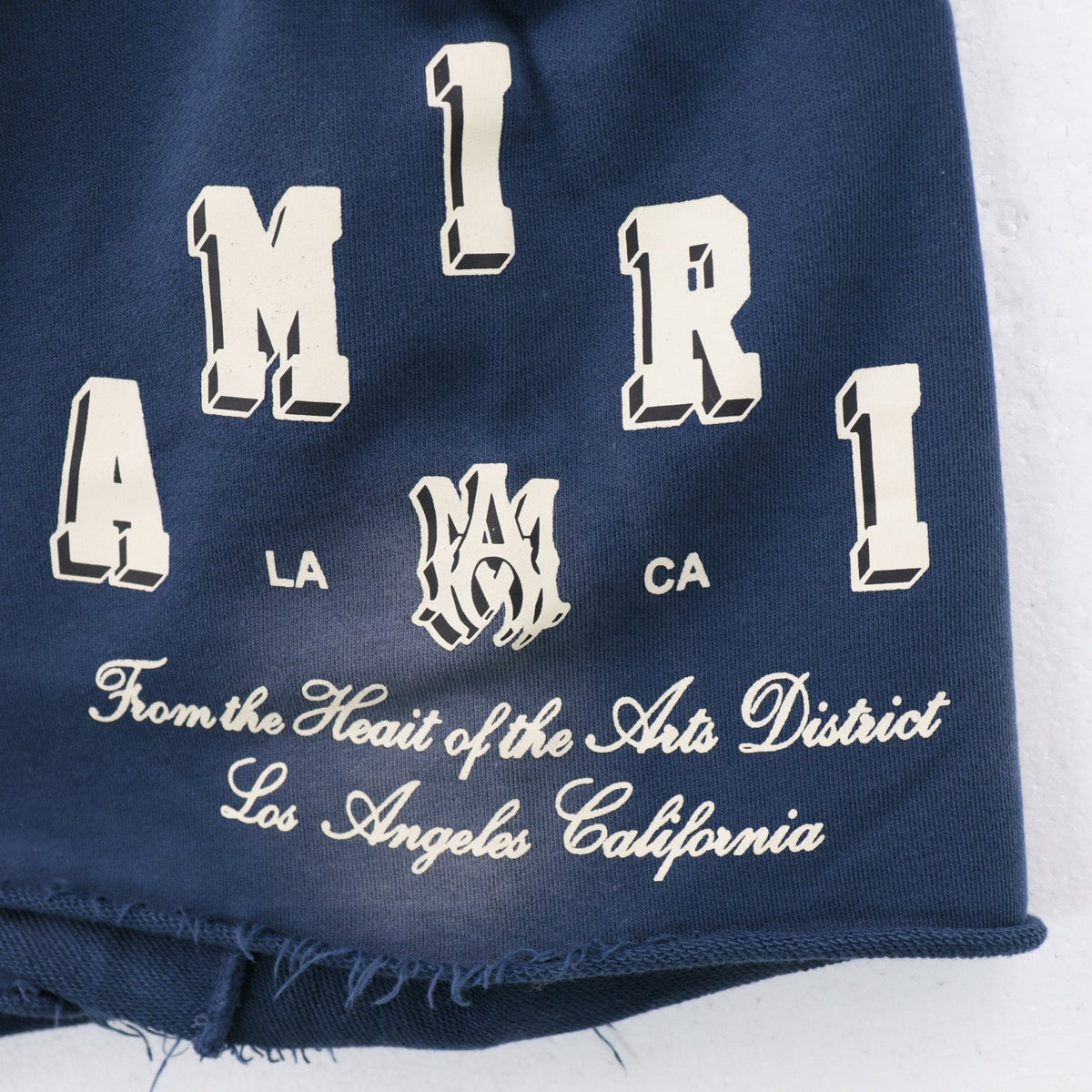 AMIRI Washed Graphic T-Shirt & Shorts Set ¡ª detail