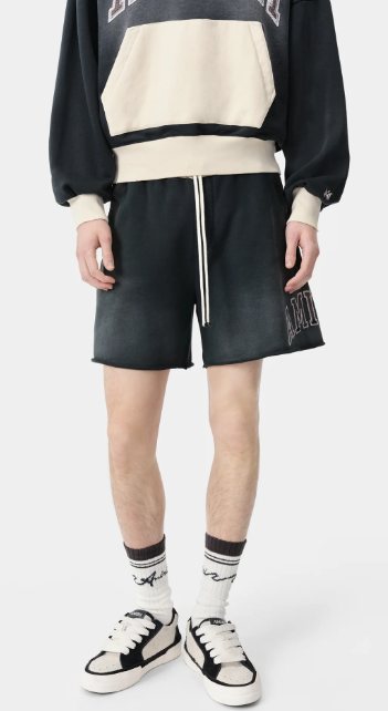 AMIRI Vintage Collegiate Graphic Shorts ¡ª context