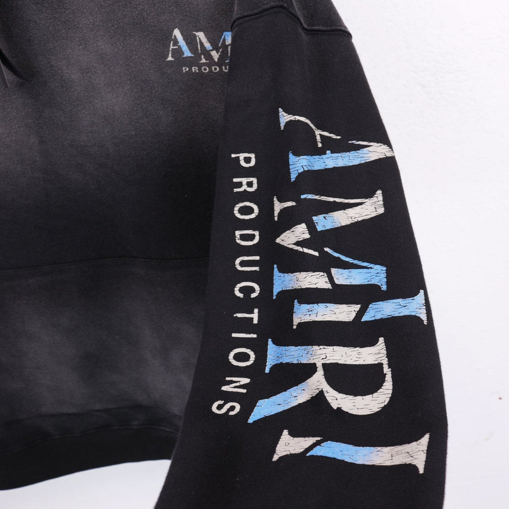 AMIRI Theatre Masks Rose Graphic Hoodie ¡ª detail