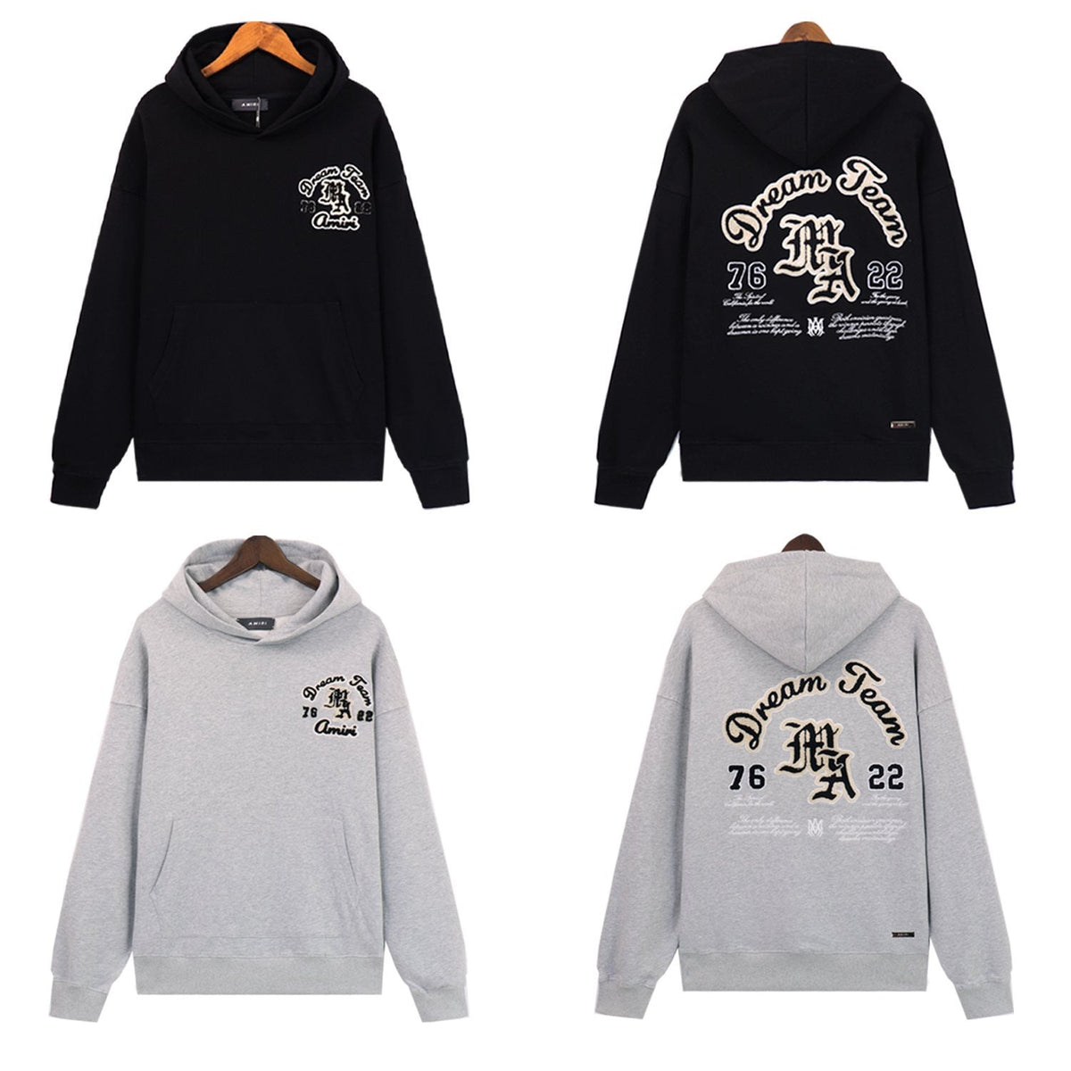 AMIRI Dream Team Graphic Hoodie ¡ª comparison