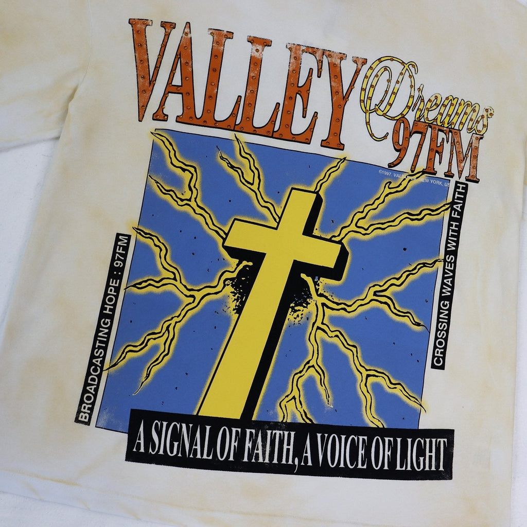 VALE USA Dreams Graphic Short-Sleeve T-Shirt - Cream ¡ª front