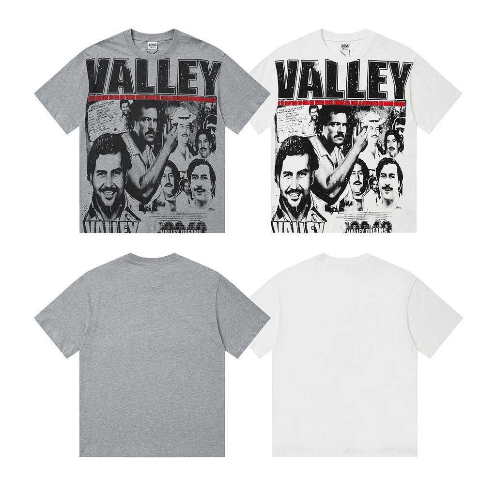 VALLEY Portrait Collage Graphic T-Shirt ¡ª comparison