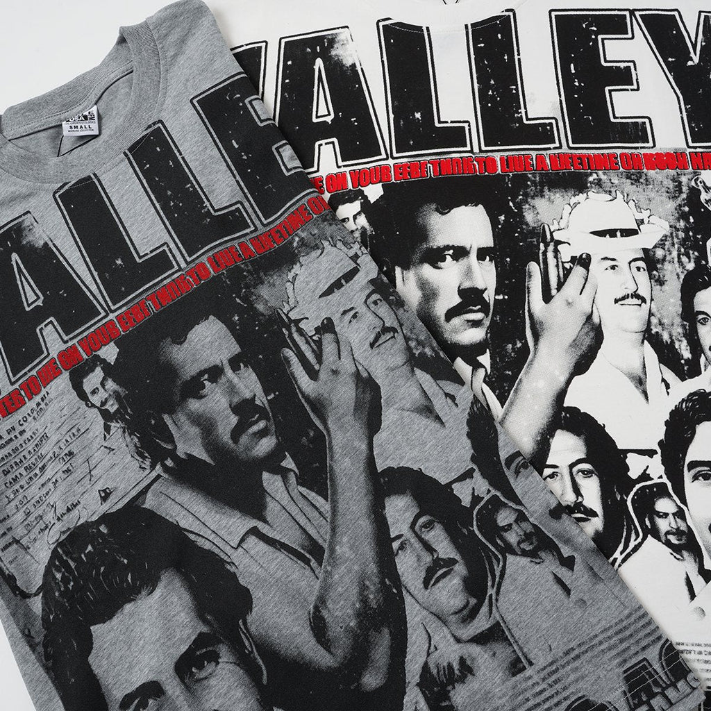 VALLEY Portrait Collage Graphic T-Shirt ¡ª detail
