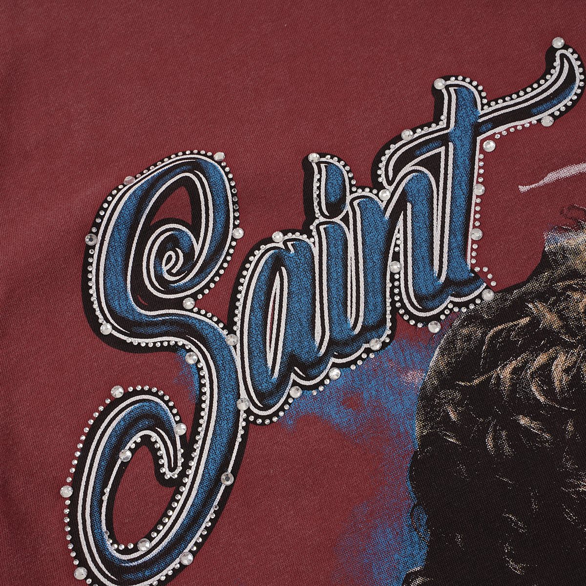 SAINT Tears Graphic Short-Sleeve T-Shirt ¡ª detail