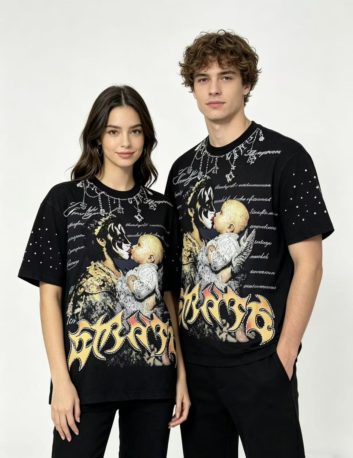 SAINT Washed Rock Graphic Short-Sleeve T-Shirt ¡ª context