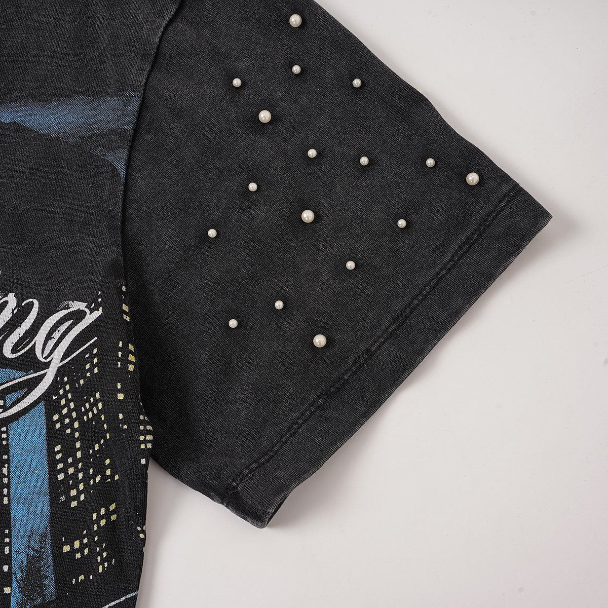 SAINT Racing Motorcycle Graphic T-Shirt ¡ª detail
