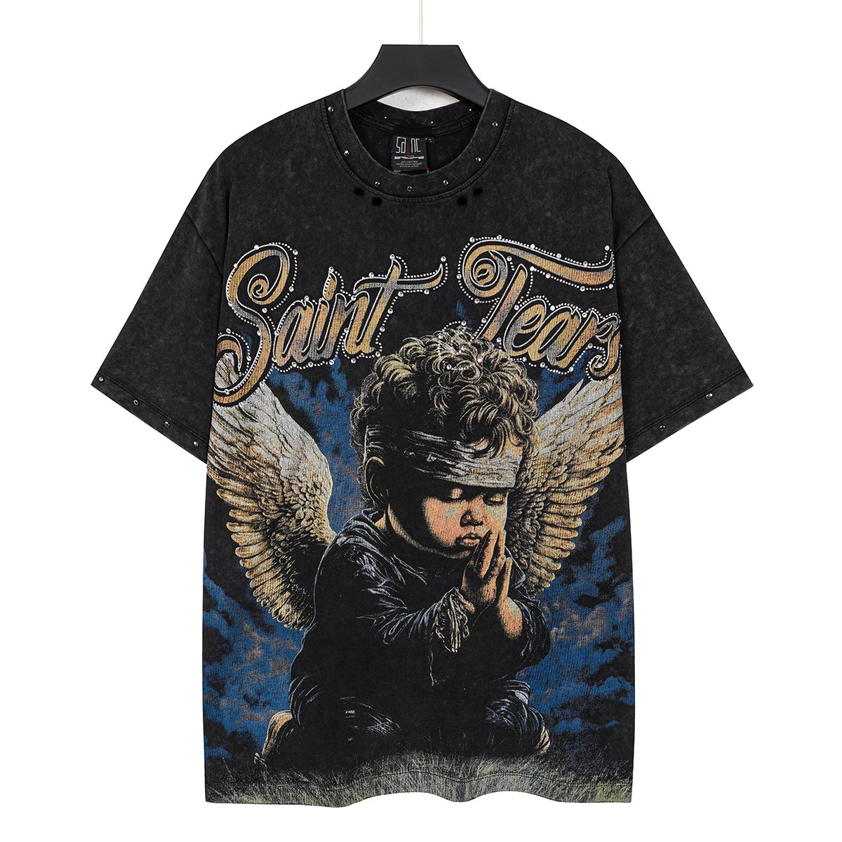SAINT Tears Angel Graphic Short-Sleeve T-Shirt ¡ª front