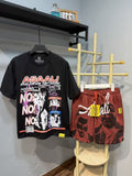 THAT'S A AWFUL LOT OF COUGH SYRUP News Collage T-Shirt & Shorts Set ¡ª front