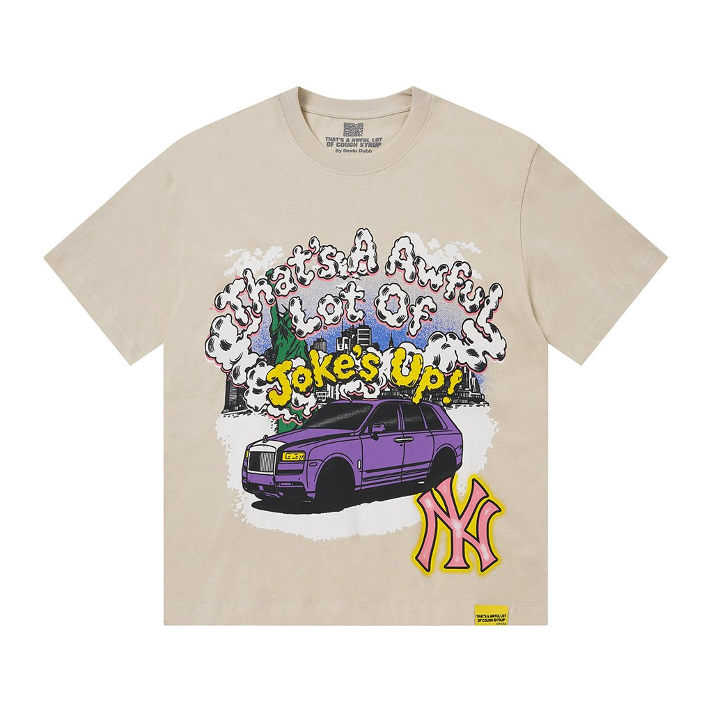 THAT'S A AWFUL LOT OF COUGH SYRUP Car Graphic T-Shirt ¡ª front