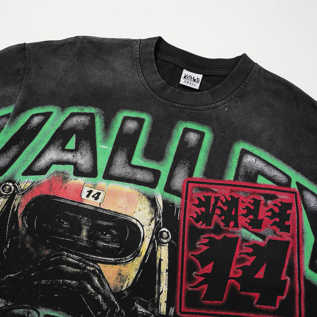 VALLEY 14 Racing Car Graphic T-Shirt ¡ª detail