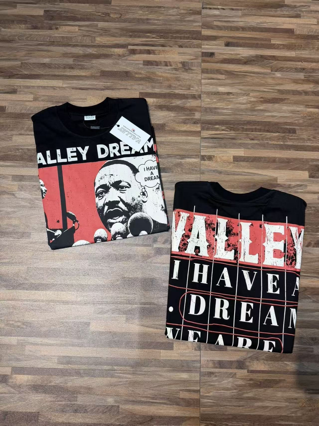 VALLEY I Have a Dream 1963 Graphic T-Shirt - Black ¡ª context