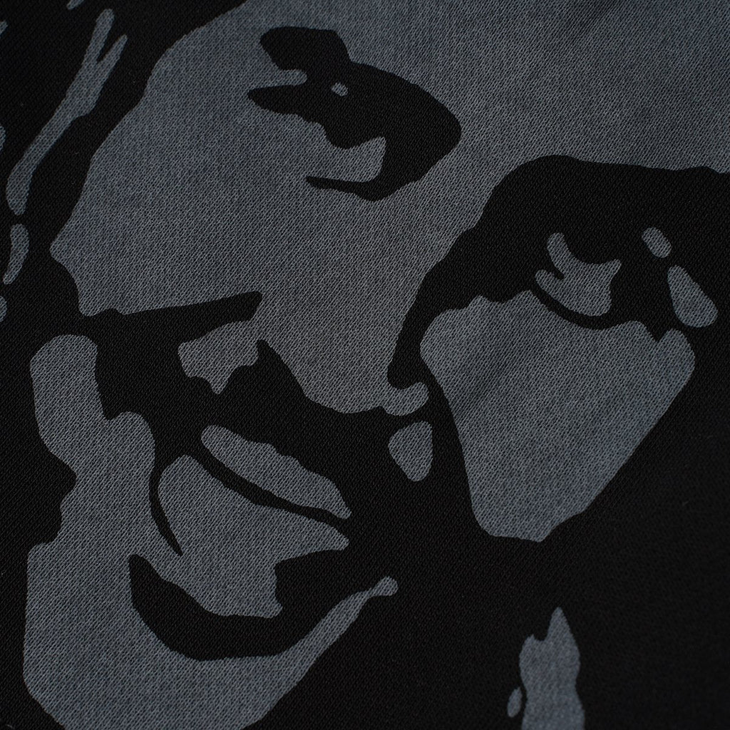 THAT'S A AWFUL LOT OF COUGH SYRUP Portrait Graphic Shorts ¡ª fabric_closeup