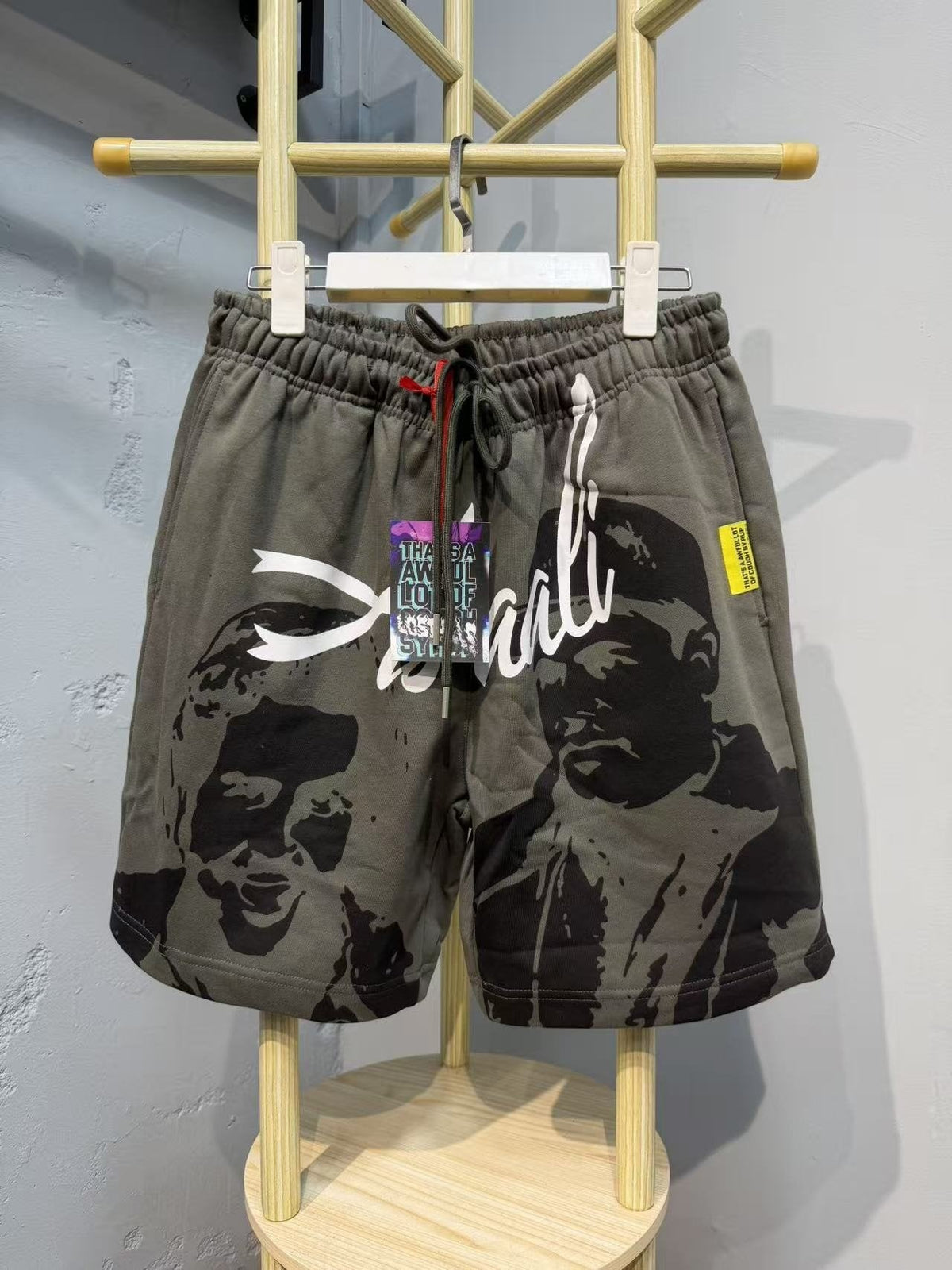 THAT'S A AWFUL LOT OF COUGH SYRUP Portrait Graphic Shorts ¡ª front