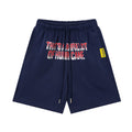 THAT'S A AWFUL LOT OF COUGH SYRUP Navy Graphic Shorts ¡ª hero