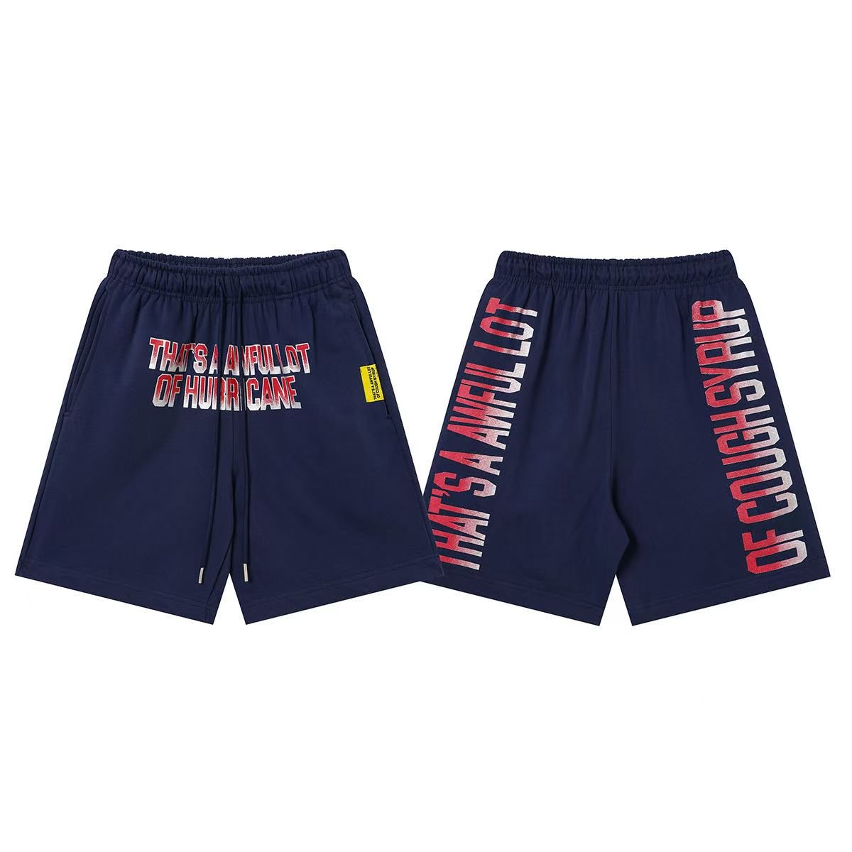 THAT'S A AWFUL LOT OF COUGH SYRUP Graphic T-Shirt & Shorts Set ¡ª detail