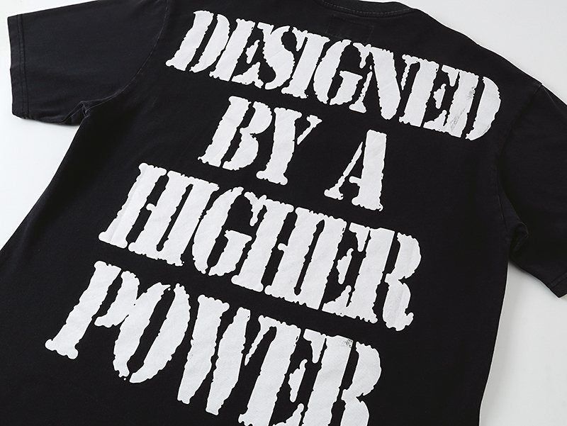 Godspeed Washed Black Truck Skull Graphic T-Shirt ¡ª detail