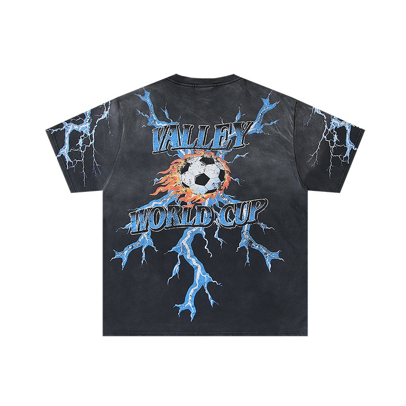 VALE USA World Cup Soccer Tiger Graphic T-Shirt ¡ª back