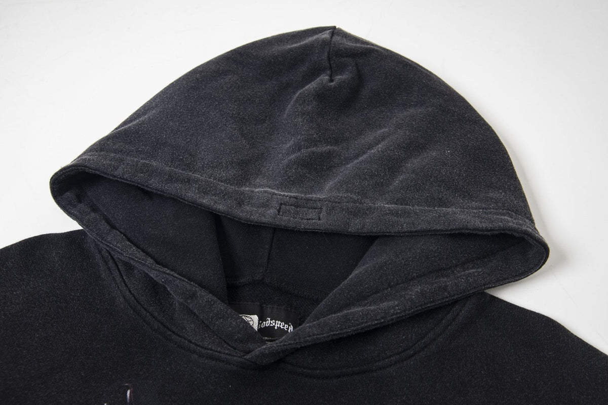 Godspeed Black Monday Skeleton Graphic Hoodie ¡ª detail