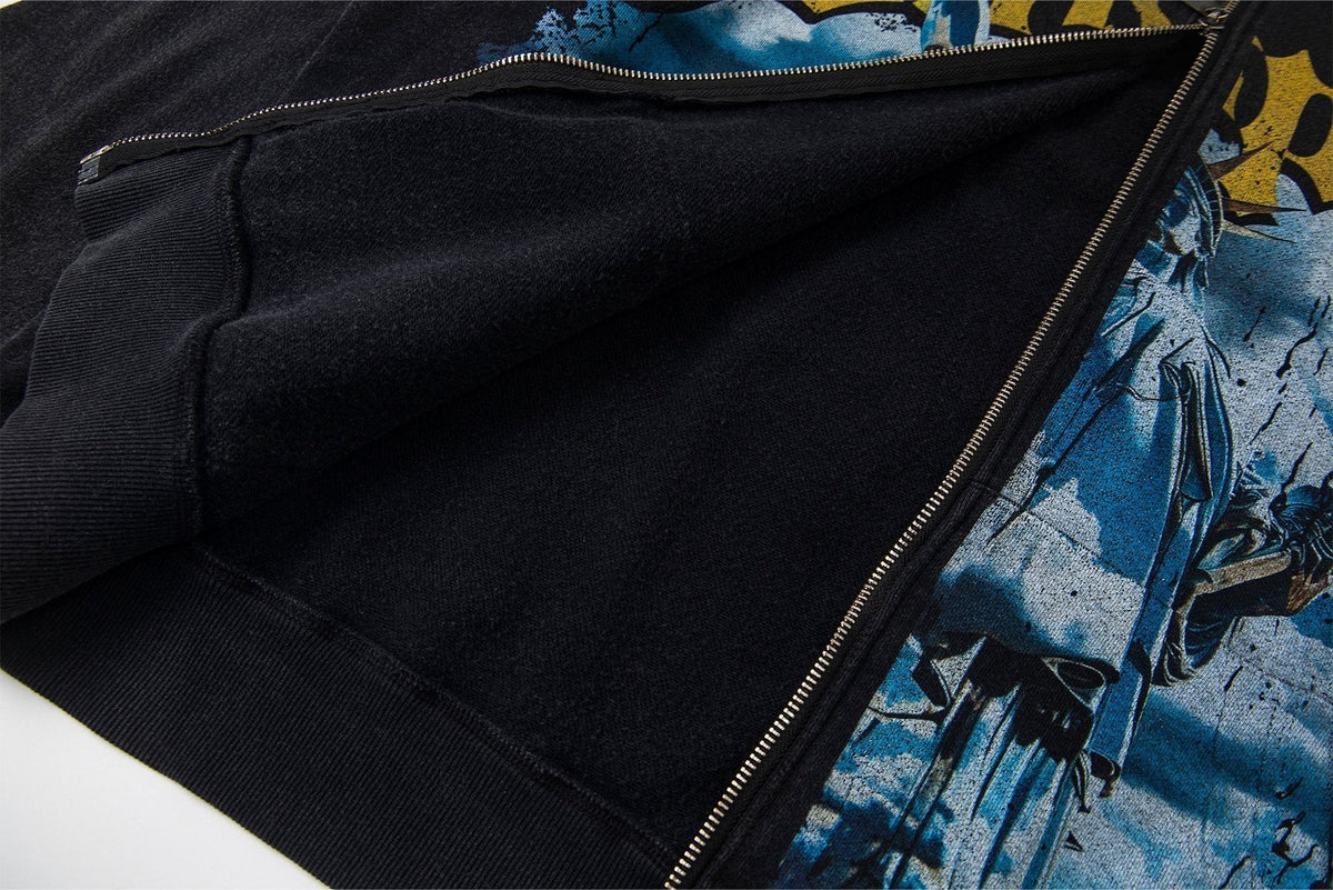 Godspeed Graphic Zip Hoodie ¡ª detail