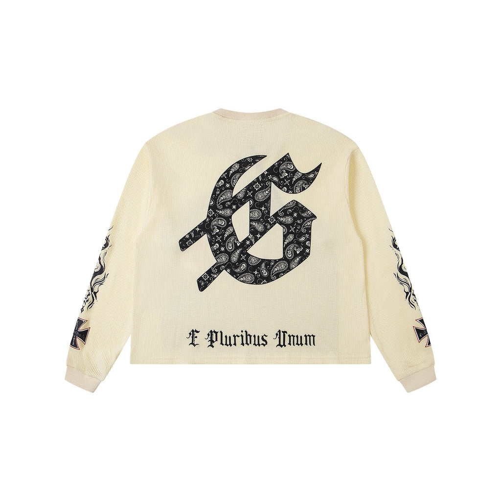 Godspeed Hollywood Graphic Waffle Long-Sleeve T-Shirt ¡ª back